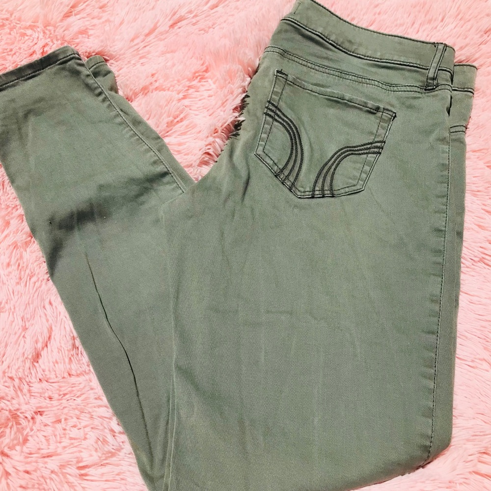 Hollister colored jeggings